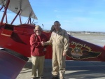 Hugh Bikle and Ernie after test flight.JPG