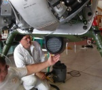fitting custom oil cooler fairing